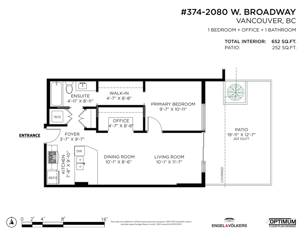 Aerial View of 374 2080 W Broadway, Vancouver, BC