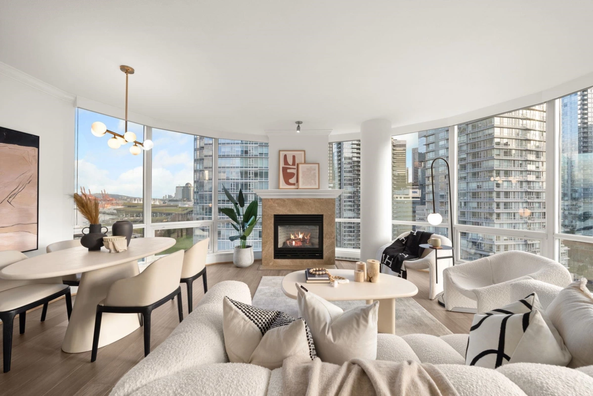 Family Room Photo of 1503 323 Jervis Street, Vancouver, BC