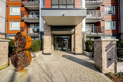 Front exterior of 105 22575 Brown Avenue, Maple Ridge, BC