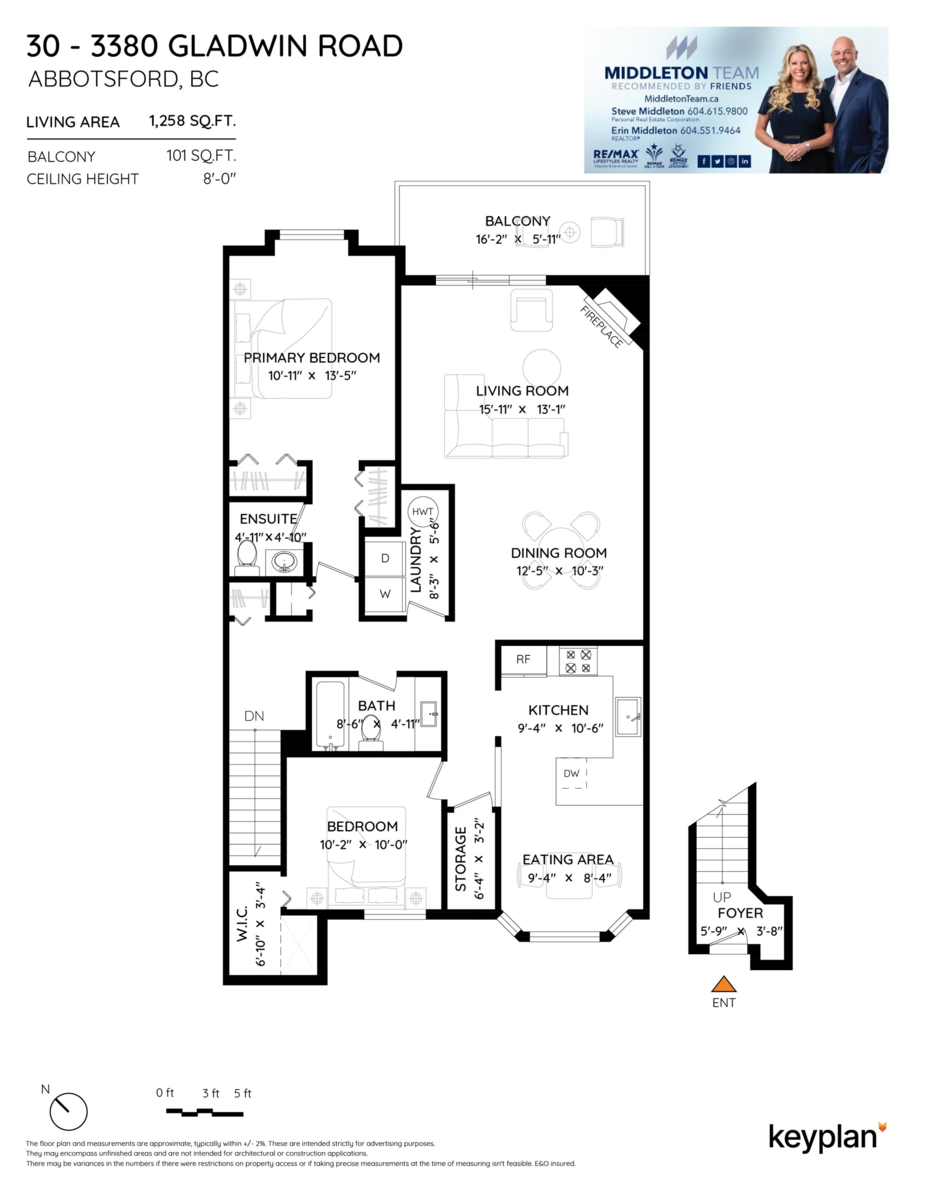 Street View Photo of 30 3380 Gladwin Road, Abbotsford, BC