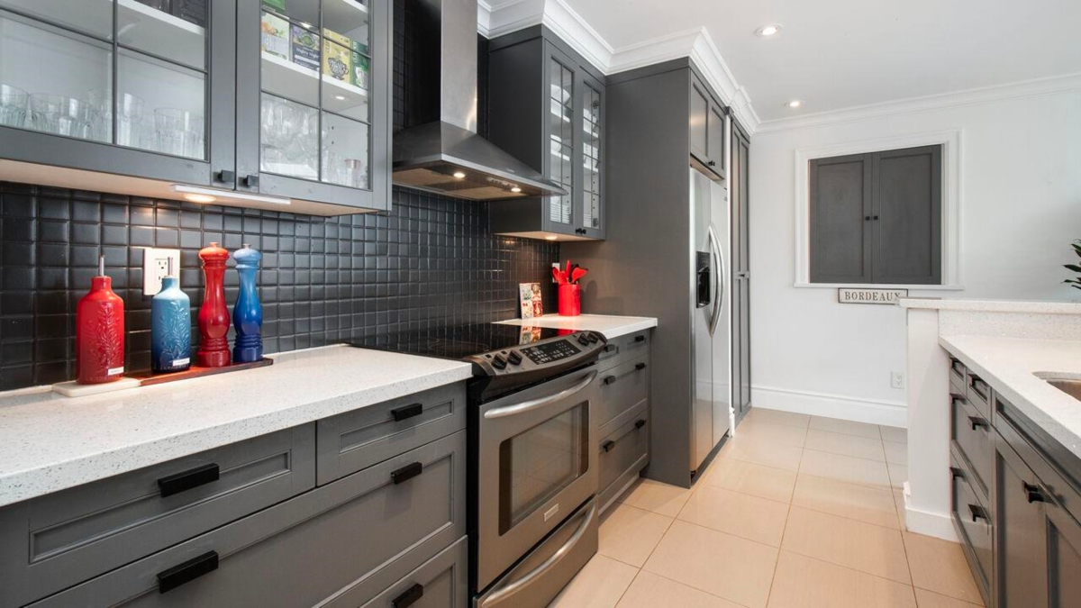 Bedroom 2 Photo of 404 1502 Island Park Walk, Vancouver, BC