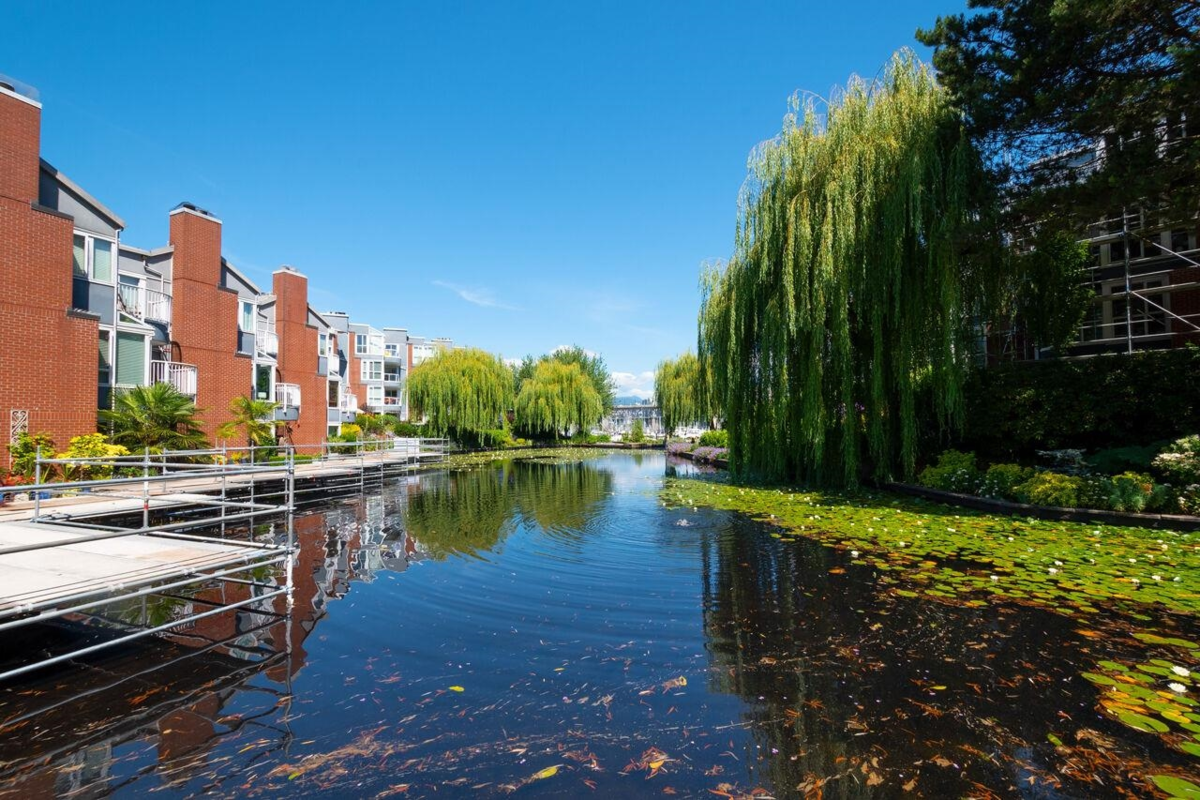 Exterior Rear Photo of 404 1502 Island Park Walk, Vancouver, BC