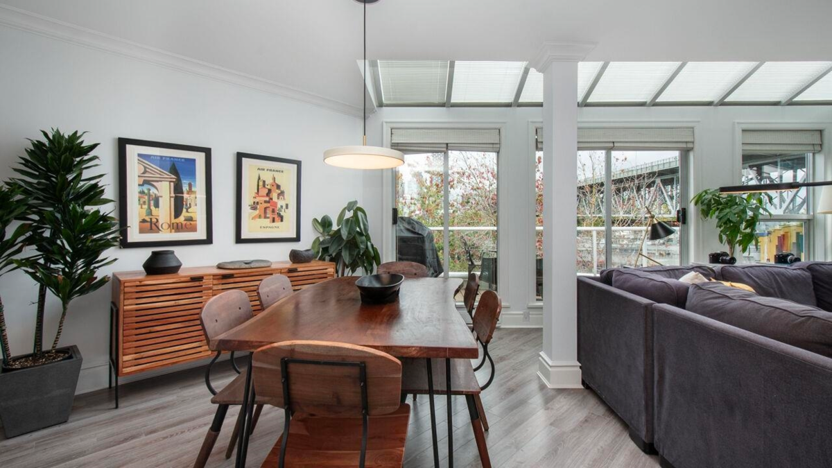 Kitchen Island Photo of 404 1502 Island Park Walk, Vancouver, BC