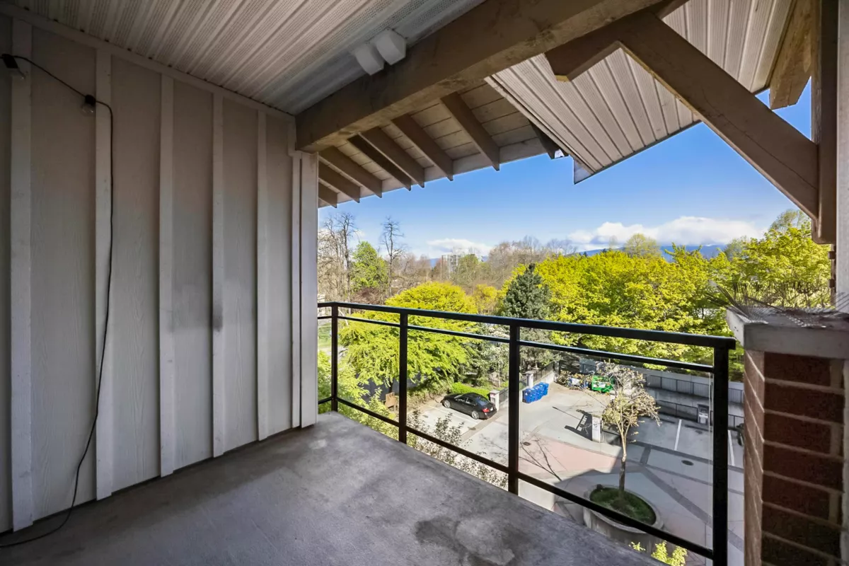 Aerial View of 412 11950 Harris Road, Pitt Meadows, BC