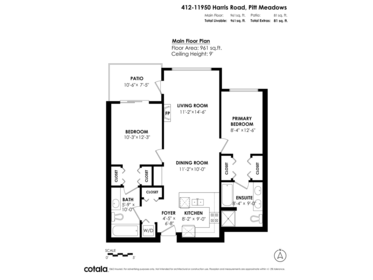 412 11950 Harris Road, Pitt Meadows, BC, Pitt Meadows — Apartment/Condo for sale