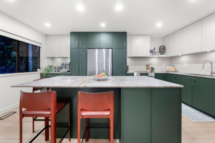 Front exterior of 34 1910 Cedar Village Crescent, North Vancouver, BC