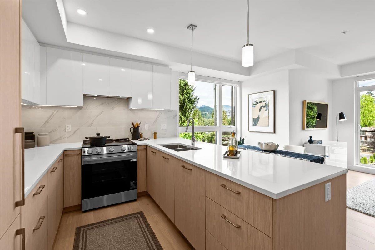 Kitchen Island Photo of 416 150 James Road, Port Moody, BC