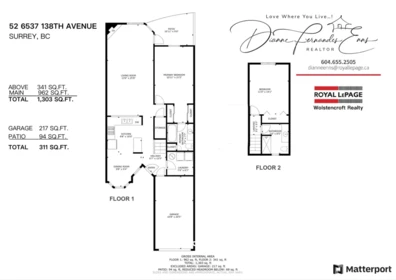 Aerial View of 52 6537 138 Street, Surrey, BC