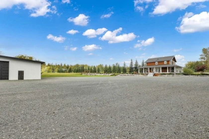 Aerial View of 2693 256 Street, Langley, BC