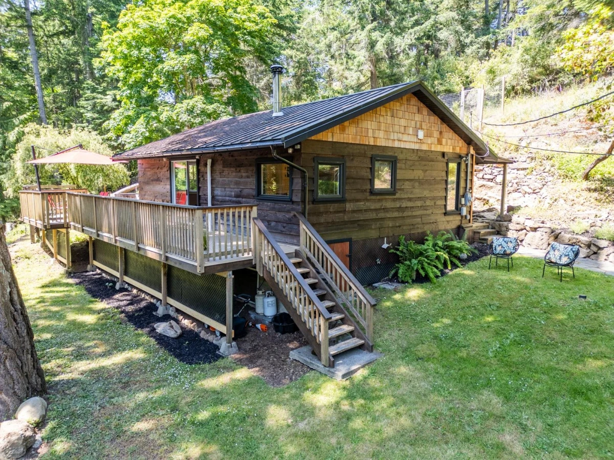 Exterior Front Photo of 9907 Gowlland Point Road, Pender Island, BC