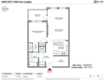 A408 20211 66 Avenue, Langley, BC, Langley — Apartment/Condo for sale