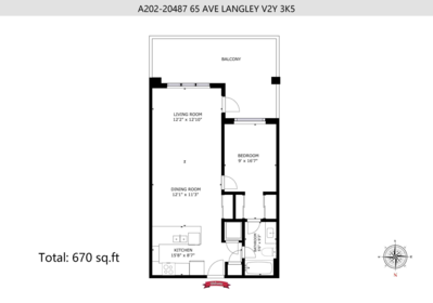 Loft / Bonus Room Photo of A202 20487 65 Avenue, Langley, BC