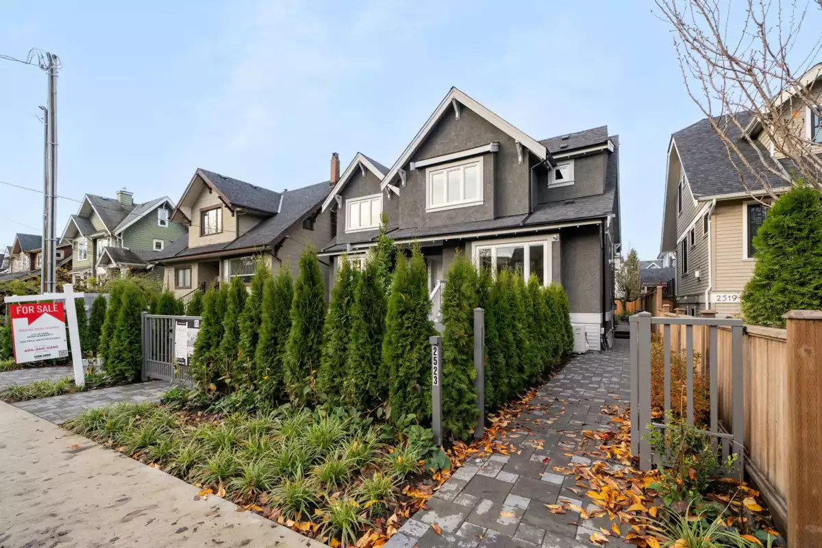 Exterior Rear Photo of 2523 W 8th Avenue, Vancouver, BC