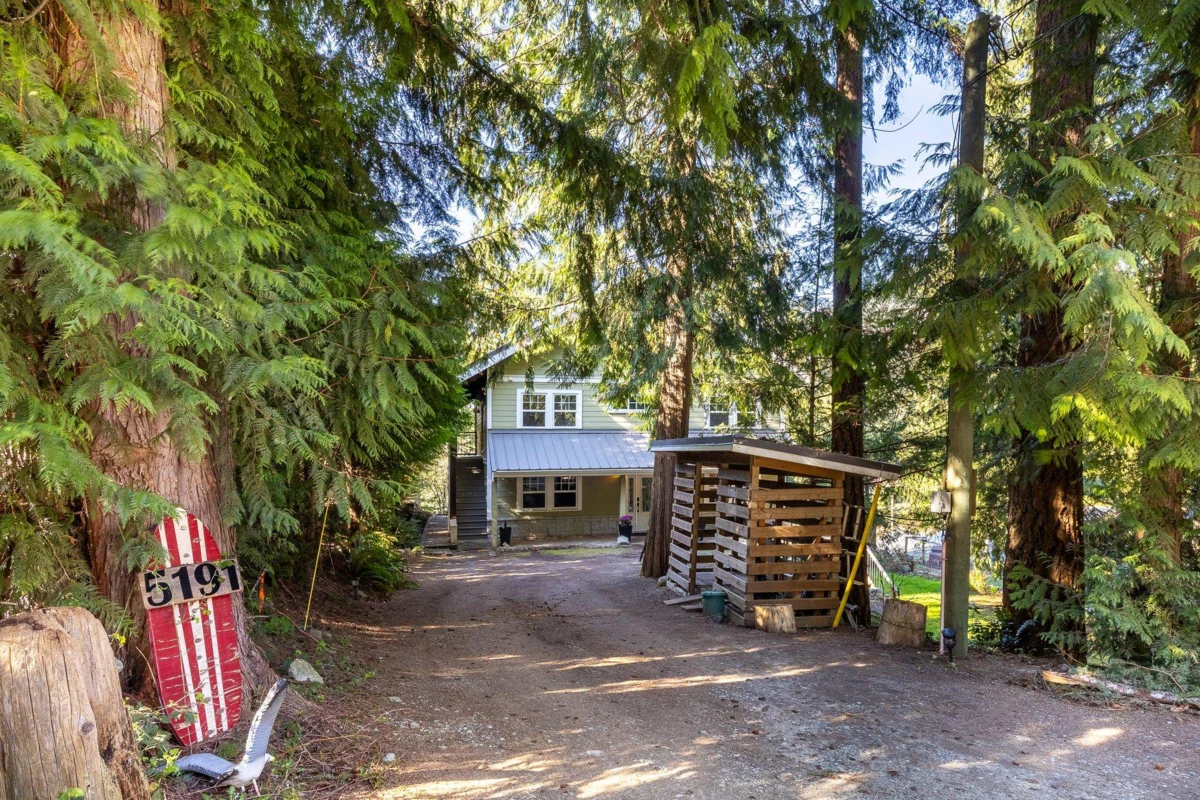 Exterior Rear Photo of 5191 Wesjac Road, Madeira Park, BC