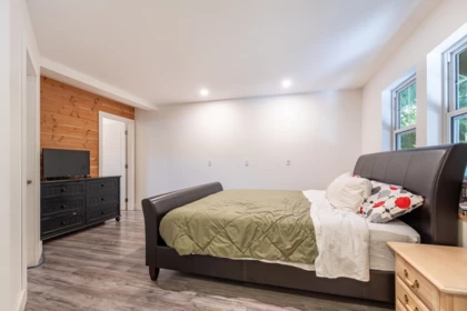 Aerial View of 5191 Wesjac Road, Madeira Park, BC
