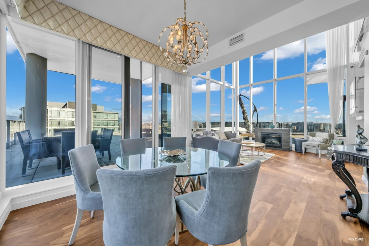 Dining Area Photo of 1201 5199 Brighouse Way, Richmond, BC