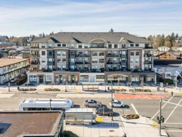 Aerial View of 412 2493 Montrose Avenue, Abbotsford, BC