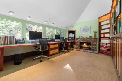 Basement Recreation Room Photo of 4635 Caulfeild Drive, West Vancouver, BC