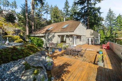 Outdoor Patio Photo of 4635 Caulfeild Drive, West Vancouver, BC