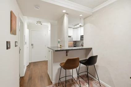 Kitchen Island Photo of 307 1230 Haro Street, Vancouver, BC