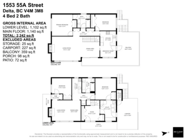 Playground / Recreational Area Near 1553 55a Street, Delta, BC
