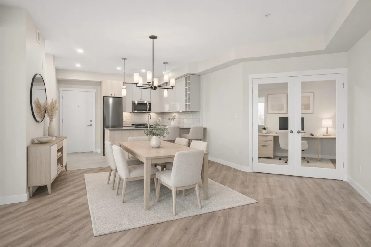 Living Room Photo of 425 23222 Gilley Road, Richmond, BC