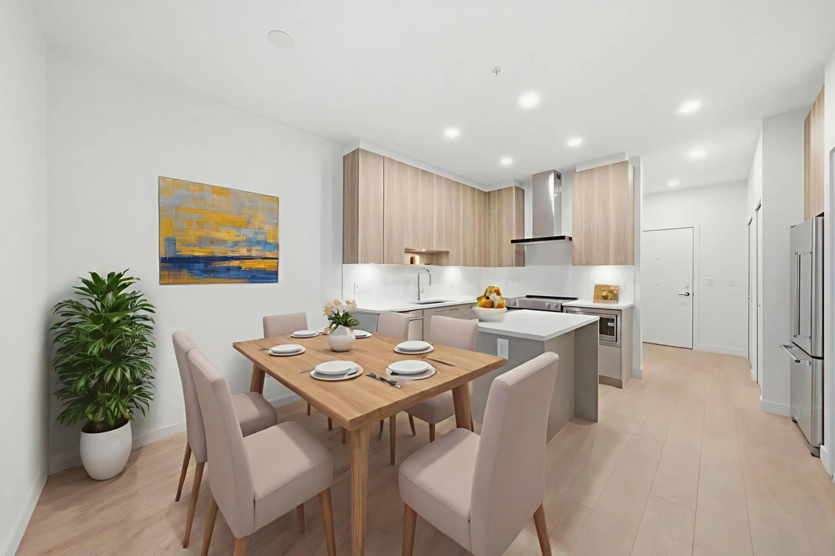 Dining Area Photo of 418 7588 16th Street, Burnaby, BC