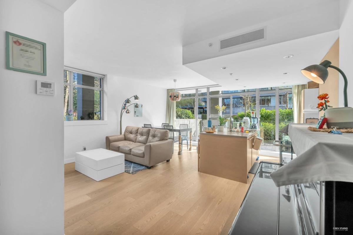 Dining Area Photo of 105 5782 Berton Avenue, Vancouver, BC