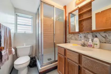 Powder Room Photo of 6036 Knight Street, Vancouver, BC