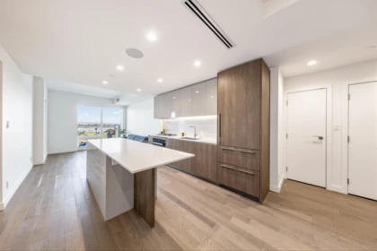 Kitchen Island Photo of 703 6833 Pearson Way, Richmond, BC