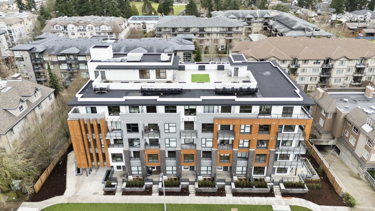 Exterior Rear Photo of 211 15353 17 Avenue, Surrey, BC