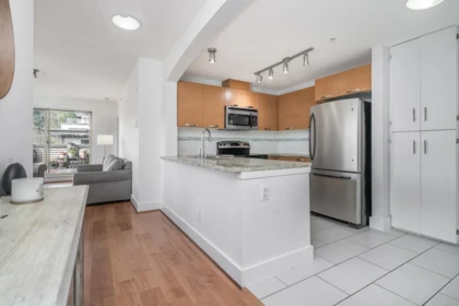 Kitchen Photo of 302 7428 Byrnepark Walk, Burnaby, BC