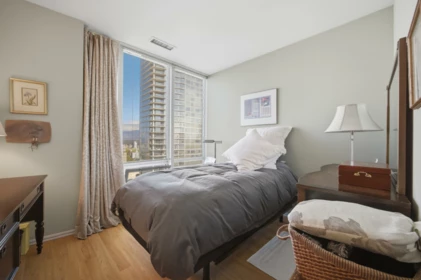 Primary Bedroom Photo of 1607 989 Nelson Street, Vancouver, BC