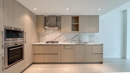 Kitchen Island Photo of 489 8671 Hazelbridge Way, Richmond, BC