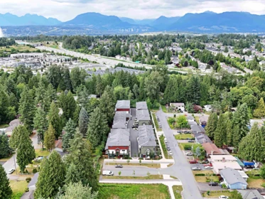 Aerial View of 28 10527 155 Street, Surrey, BC
