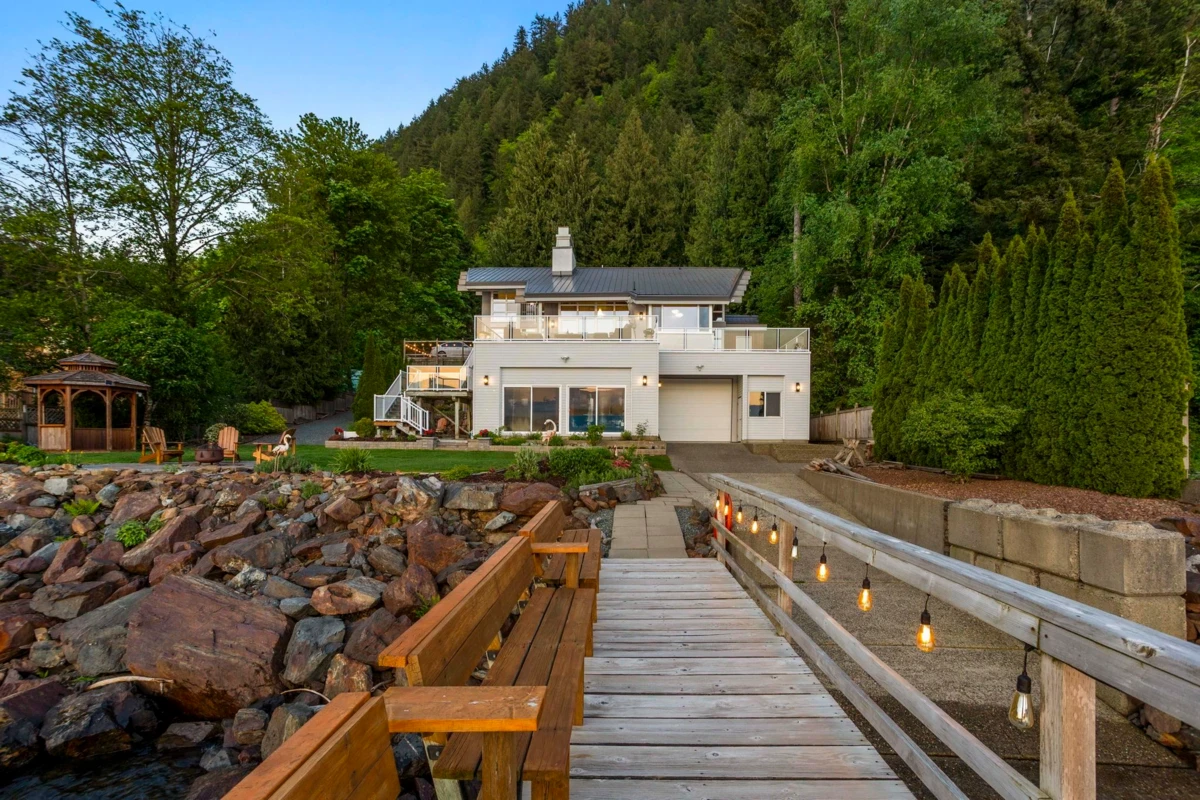 Exterior Rear Photo of 7370 Rockwell Drive, Harrison Hot Springs, BC
