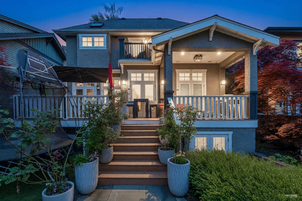 Exterior Rear Photo of 2540 W 45th Avenue, Vancouver, BC