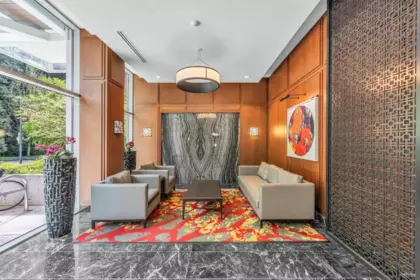 Entry Foyer Photo of 709 3355 Binning Road, Vancouver, BC