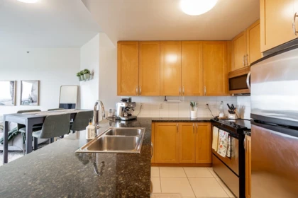 Kitchen Island Photo of 804 6833 Station Hill Drive, Burnaby, BC