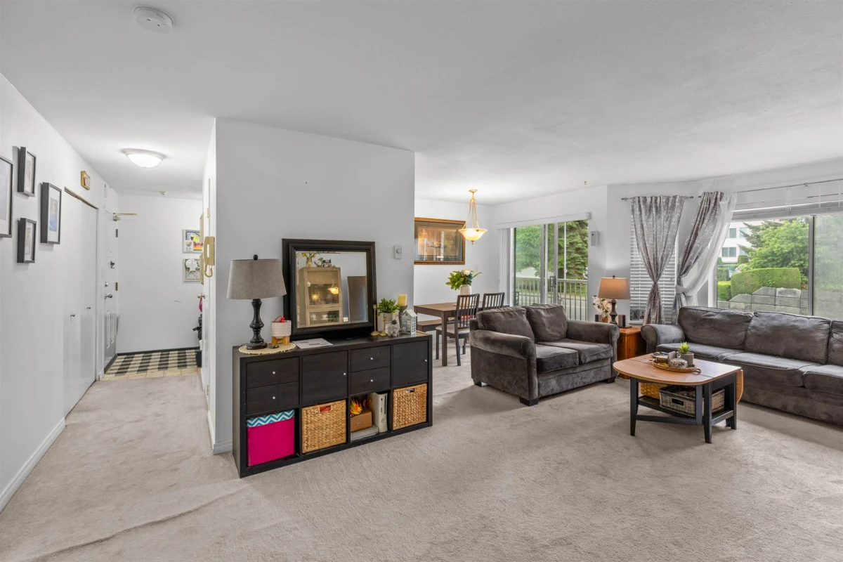 Living Room Photo of 105 2780 Ware Street, Abbotsford, BC