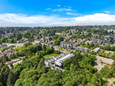 Aerial View of 306 6338 King George Boulevard, Surrey, BC