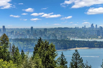 Aerial View of 2562 Garden Court, West Vancouver, BC