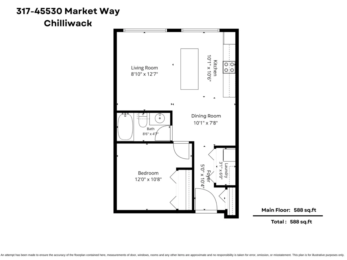 Family Room Photo of 317 45530 Market Way, Chilliwack, BC