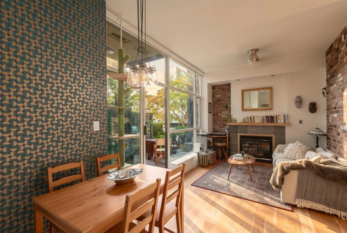 Dining Area Photo of 218 2515 Ontario Street, Vancouver, BC