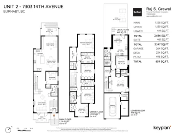 2 7303 14th Avenue, Burnaby, BC, Burnaby — Half Duplex for sale
