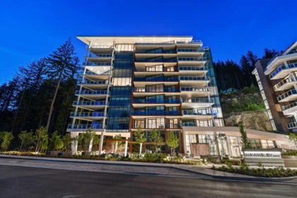 Aerial View of 1100 3963 Uplands Way, West Vancouver, BC