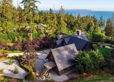 Front Yard Photo of 949 Arbutus Bay Lane, Bowen Island, BC