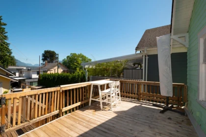 Outdoor Deck Photo of 2777 Trinity Street, Vancouver, BC