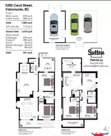 5350 Cecil Street, Vancouver, BC, Vancouver — Single Family Residence for sale