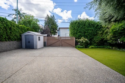 Backyard Photo of 3896 Elmwood Street, Burnaby, BC